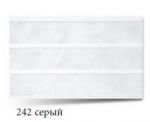 ПВХ вагонка трехсекционная 242 серый