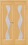 Межкомнатная дверь "Грация"(со стеклом)