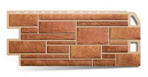 Цокольный сайдинг "Альта-профиль" (Камень бежевый)